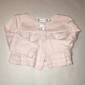 Ralph Lauren Pima Cotton Baby Girl Light Pink Top | Size 9 Months
